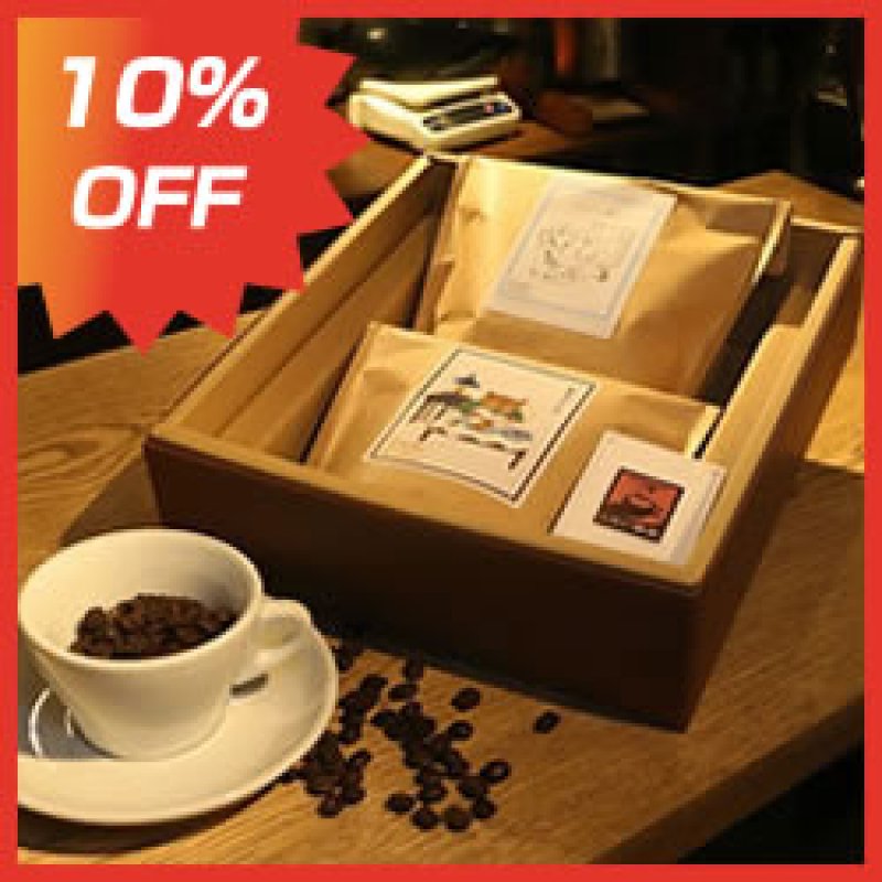 画像1: 12月25日までのご注文で10％引き　ギフトAセット冬【季節のブレンド＋定番ブレンド　各200g】 (1)